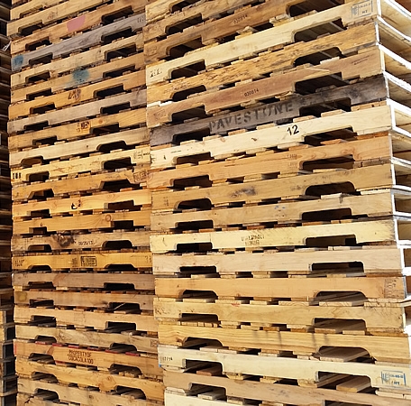 Recycled pallets